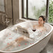 Transparent Expandable Bath Tray – Adjustable Tub Shelf, Anti‑Slip, Easy to Clean