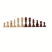 Wooden 32-Piece Chess Set — King 110mm with Leather Board, Gift for Teens & Adults