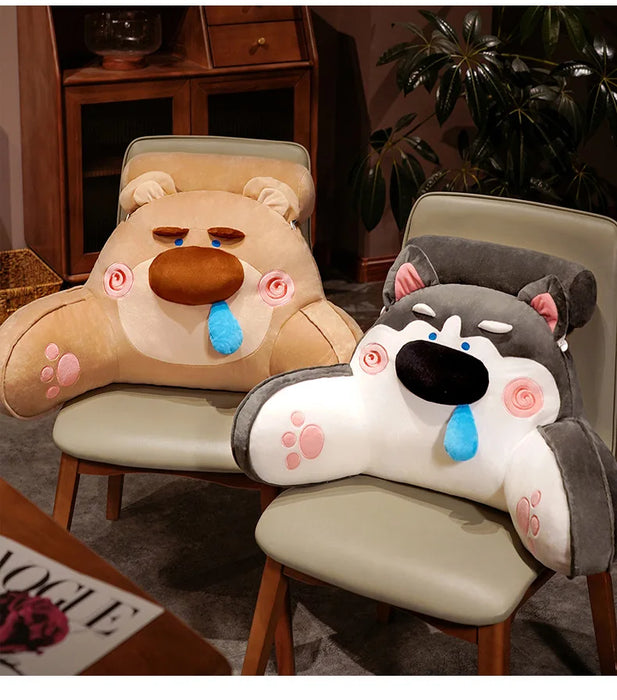 Cartoon Headboard Lumbar Pillow – Crystal Super Soft Bed & Sofa Back Cushion