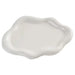 Cloud-Shaped Jewellery Tray – Plastic PP Organiser (19.5×13.5×1.5cm) – White or Silver