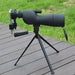 25–75x60 HD Spotting Scope Monocular — Waterproof Zoom for Birdwatching & Camping