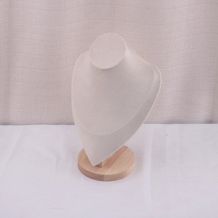 Velvet Necklace Display Bust — Pendant & Jewellery Mannequin Stand