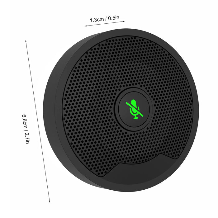 UM10 USB Conference Microphone — 360° Omnidirectional Condenser for PC, Mobile and Meetings