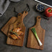 Acacia Wood Mini Cutting Board Set (3pcs) — Rectangle Chopping Blocks for Meat, Cheese & Bread