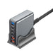 470W 6‑Port GaN Desktop Charger — 4C+2A USB‑C PD Fast Charge for Phones, Tablets & Laptops