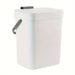Kitchen Food Waste Bin — Small Countertop Compost Caddy with Lid, Wall-Mountable (3L & 5L)