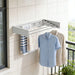Carbon Steel Invisible Wall-Mounted Clothes Drying Rack — 60cm Hidden Foldable, Heavy-Duty
