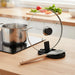 Nordic Style Pot Lid & Spoon Holder — Foldable Heat‑Resistant Rack (1 or 2pcs)