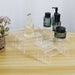Acrylic Display Stands — 3/6/9/12 Pack Clear Mini Organisers for Perfume, Dolls & Jewellery