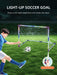 Portable Pop-Up Football Goal — Foldable Training Net for Garden, Indoor & Outdoor
