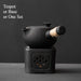 Japanese-style Rough Pottery Side-Handle Teapot — 500ml Handmade Ceramic