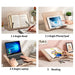 Adjustable Wooden Book Stand – Pine Reading Rack for Kids & Adults with Tablet Holder