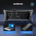 Laptop Cooling Pad with 8 Fans for 12–17 inch Laptops — 7-Height Adjustable with Phone Holder