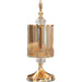 Light Luxury Crystal Glass Storage Jar with Lid — European & American Style