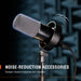 USB/XLR Dynamic Desk Microphone with Shock Mount, Touch Mute & Headphone Monitoring - K688