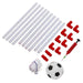 106/120cm Kids Indoor & Outdoor Football Goal Set with Ball and Pump