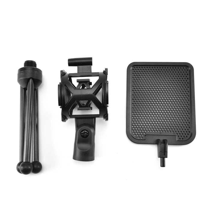 USB Condenser Microphone Kit for PC & Laptop — Desktop Streaming, Podcasting and Gaming