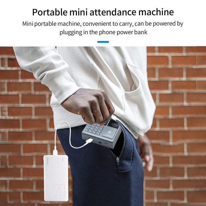 Fingerprint & RFID Access Control Time Recorder — 1000 Users, USB Attendance