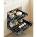 Pull-Out Cabinet Organiser (Expandable 18.5\"-23.5\") — Silent 3-Rail Slide
