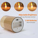 Set of 3 LED Flameless Candles with Remote Control — Flickering Décor Lights for Weddings & Parties