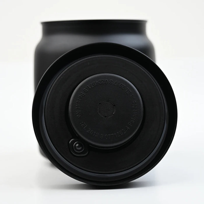 Stainless Steel Vacuum Canister — Sealed Storage for Coffee & Tea