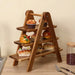 Natural Paulownia Wood 3-Tier Cake Stand — Space-Saving Kitchen Rack