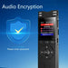 Pen Voice Recorder — 1.44in Colour Screen, Dual Mic, 500mAh, Up to 128GB
