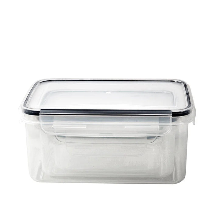 Kitchen Food Container Set — 10× 840ml BPA-Free Plastic, Microwave & Dishwasher Safe, with 10 Stickers & Marker