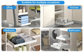 Pull-Out Cabinet Organiser (Expandable 18.5\"-23.5\") — Silent 3-Rail Slide