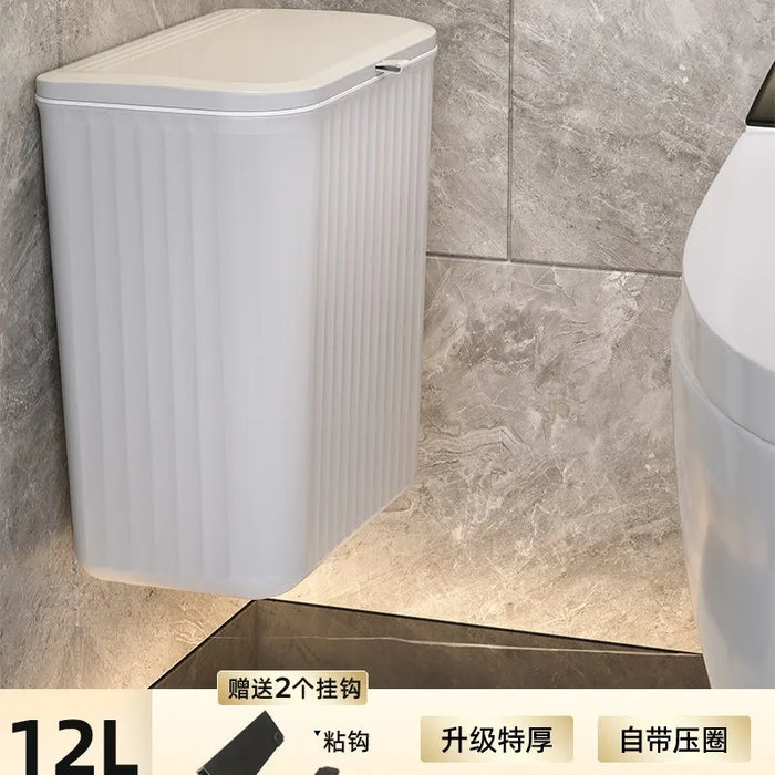 8L / 12L Kitchen Compost Bin with Lid – Countertop or Under-Sink Hanging Bin