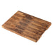 Large Teak Wood Cutting Board — 16.5 x 11.8 in or 13.3 x 9.5 in, 1 in Thick