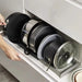 Expandable Stainless Steel Pot & Pan Rack — 7-Divider Cookware Organiser