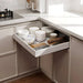 Pull-Out Cabinet Organiser (Expandable 18.5\"-23.5\") — Silent 3-Rail Slide