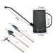 1 L / 1.5 L Long-Spout Watering Can with 3-Piece Shovel Set for Indoor & Outdoor Plants