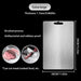 Titanium Cutting Stainless Board — Thickened Double-Sided Food-Grade Cutting Board