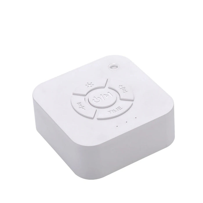 White Noise Sound Machine Sleep Soother — 9 Soothing Sounds, Breathing Light, Timer, Type‑C Rechargeable