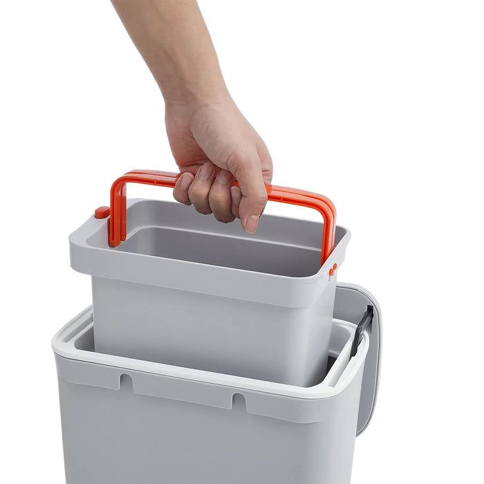 Kitchen Compost Bin — 9L Hanging Bin with Odour-Sealing Lid