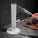 Nordic Marble & Space Aluminium Paper Towel Holder — Vertical Kitchen Roll Stand (Black, White, Gold)