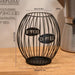 Large Capacity Iron Coffee Pod Holder – Stackable Capsule Storage (Black or Gold)