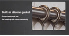 Stainless Steel Double-Rod Kitchen Rack — Spoon Holder & Kitchen Roll Dispenser