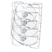 Wall-Mounted Pot Lid Rack — 5-Layer Stainless Steel Kitchen Organizer