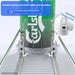 Automatic Soda Can Dispenser — Transparent Slide-Rail Fridge Rack