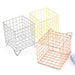 Square Coffee Pod Holder — Large Capacity Iron Capsule Storage