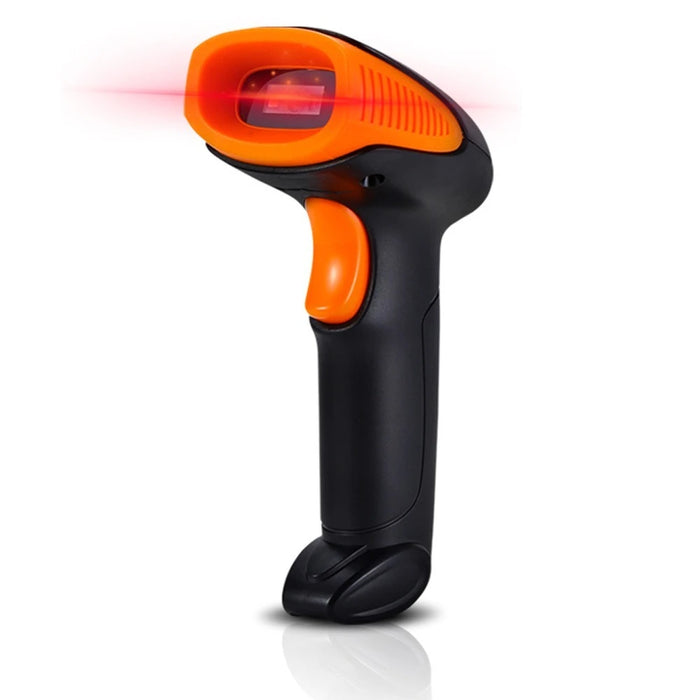 2D/1D Handheld Barcode Scanner — Wired, 2.4G Wireless & Bluetooth QR Reader