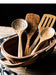 9-Piece Teak Wooden Kitchen Utensil Set with Holder