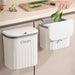 Hanging Bin for Cabinet Door – 8.5 L or 12 L, Wall‑Mounted with Lid