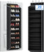 10-Tier Over-the-Door Shoe Organiser — Deep Pocket Hanging Rack (74in x 17in x 11in)