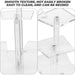 8/10-Tier Acrylic Display Riser Shelf — Layered Stand for Action Figures, Perfume & Desserts