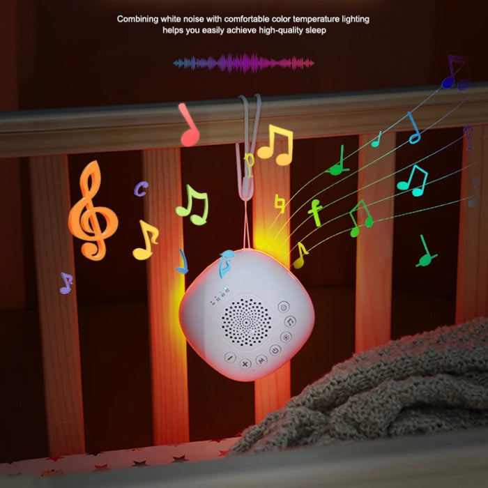 Portable White Noise Machine for Babies — Rechargeable, 6/10/20 Soothing Sounds