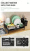 Rustproof Dish Drainer for Worktops with Removable Drain Board & Utensil Holder — Black